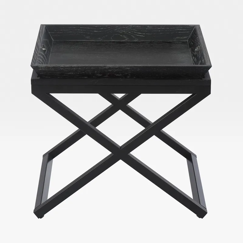 FLAIR side table black - 60x60cm