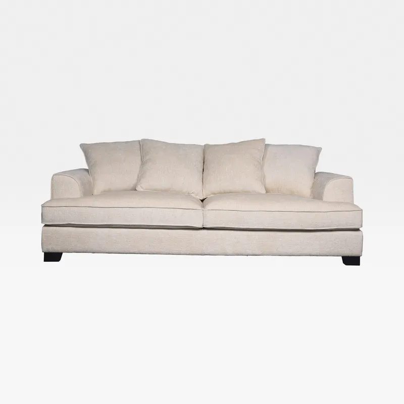 DOCKLANDS 3 seater sofa white
