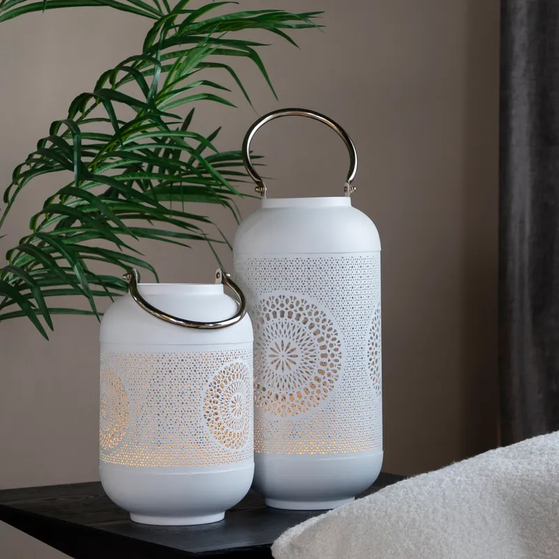 MARDIN lantern white - H29cm
