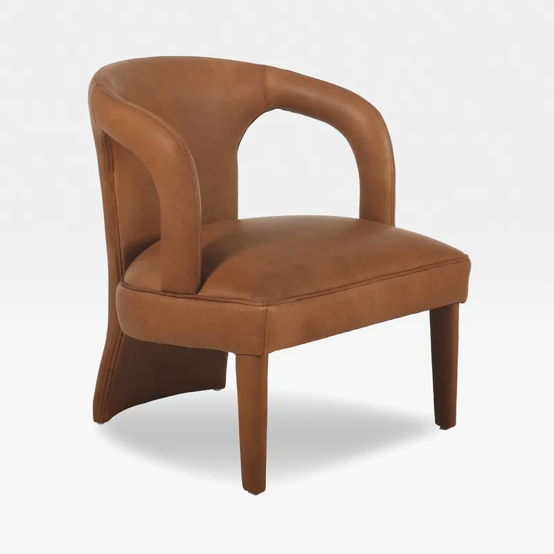 SOHO armchair leather brown