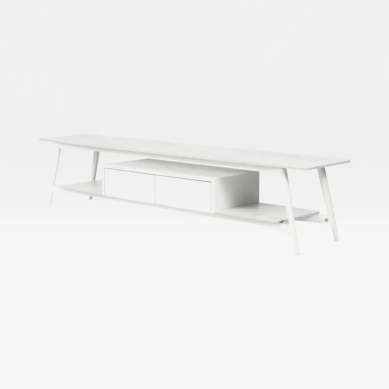 ETHAN tv unit white - 42x200cm