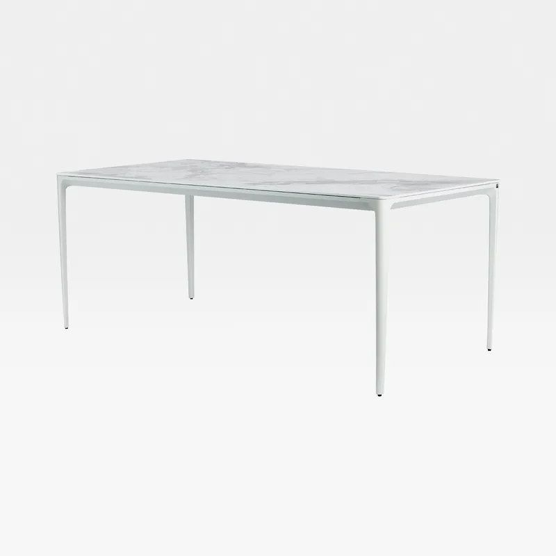 MILANESE dining table white - 180x90cm