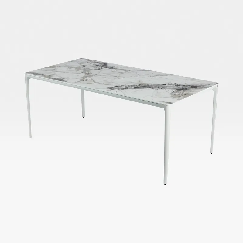 MILANESE dining table white - 180x90cm