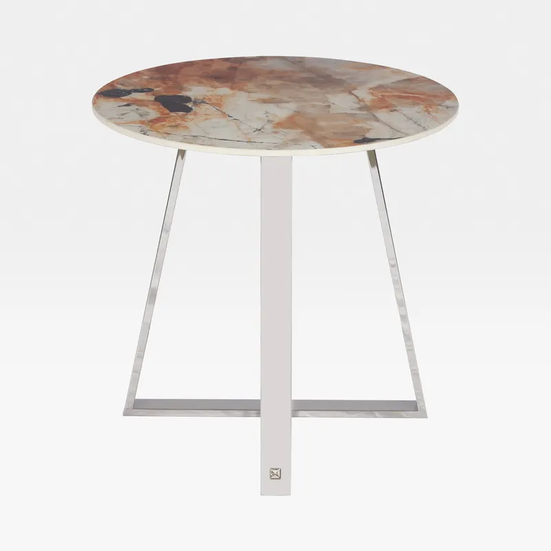 MENZA side table multicolour - dia 60cm