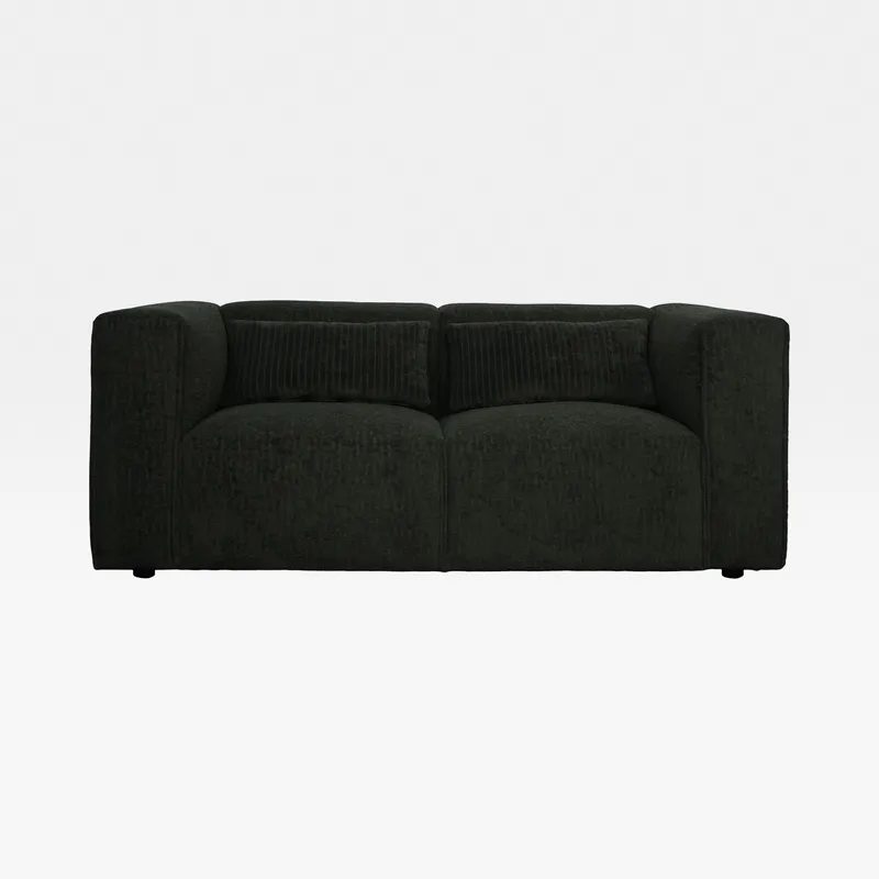DENVER 3 seater sofa green