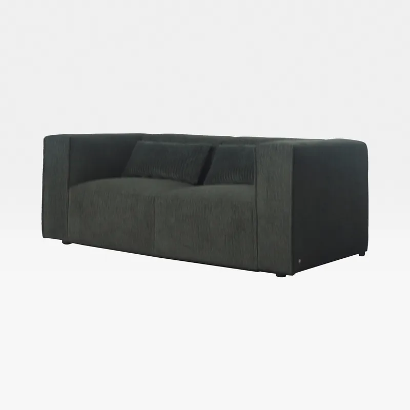 DENVER 2 seater sofa green