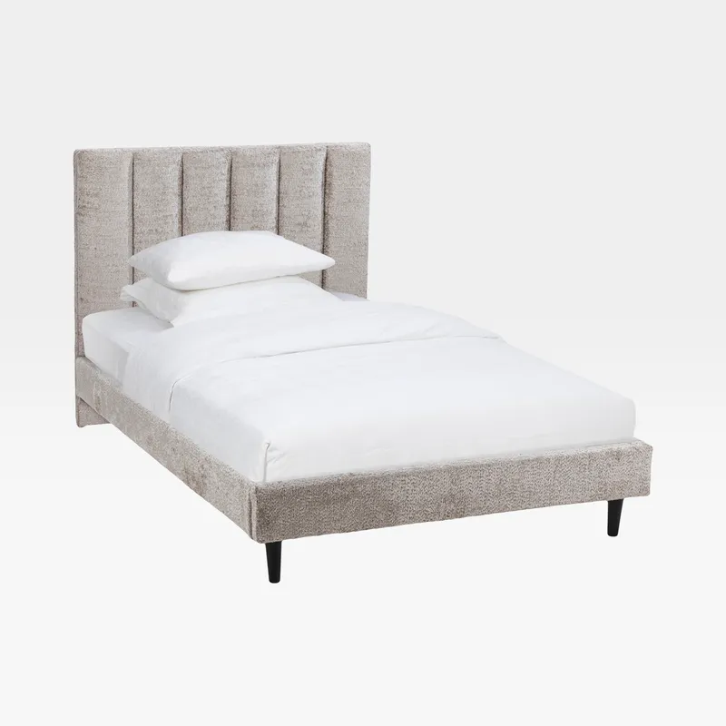 FORZA bed taupe - 120x200cm