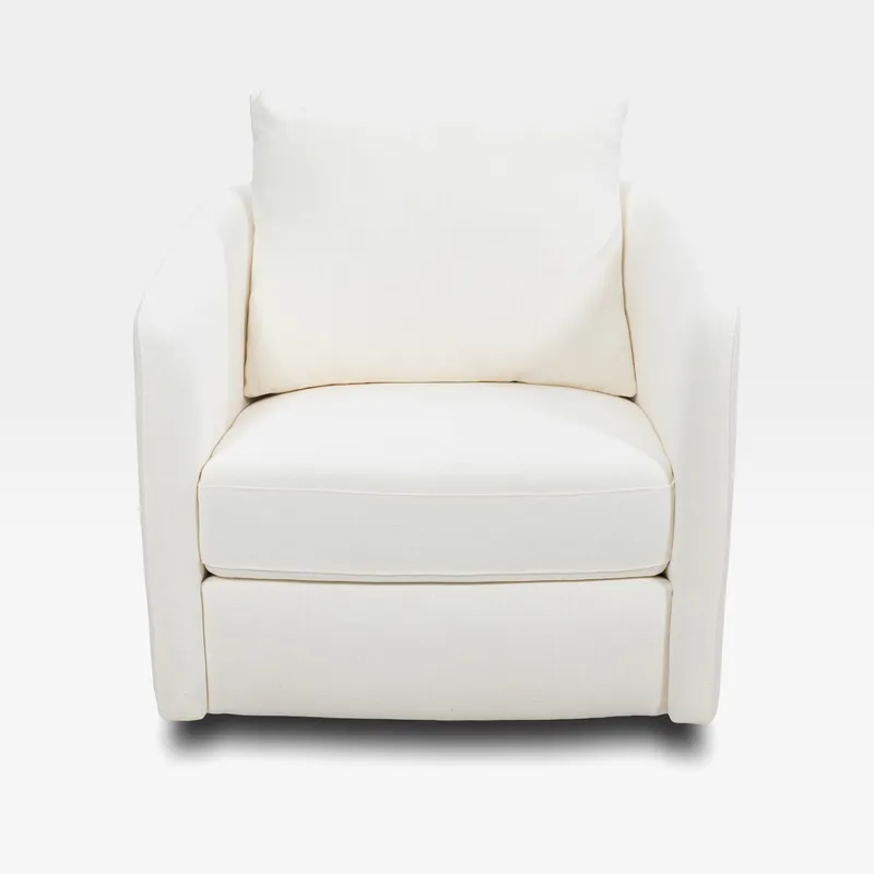 LORIK SP swivel armchair white