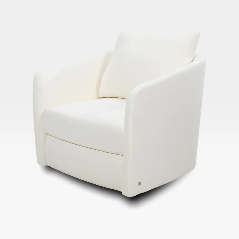 LORIK SP swivel armchair white