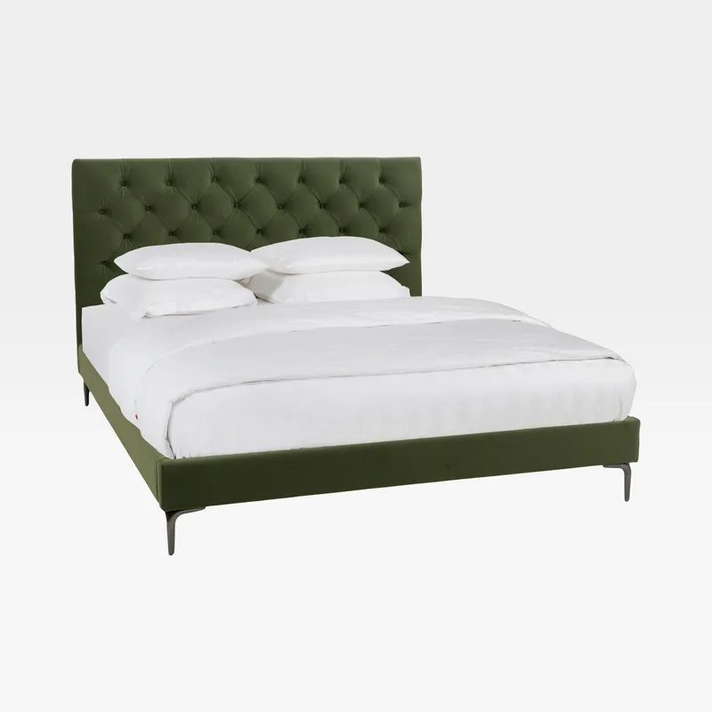 DANTE bed green - 180x200cm