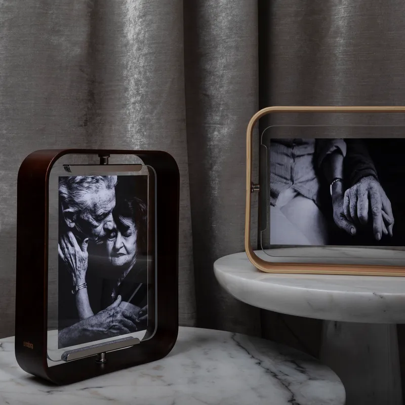 BELLWOOD photo frame brown - 13x18cm