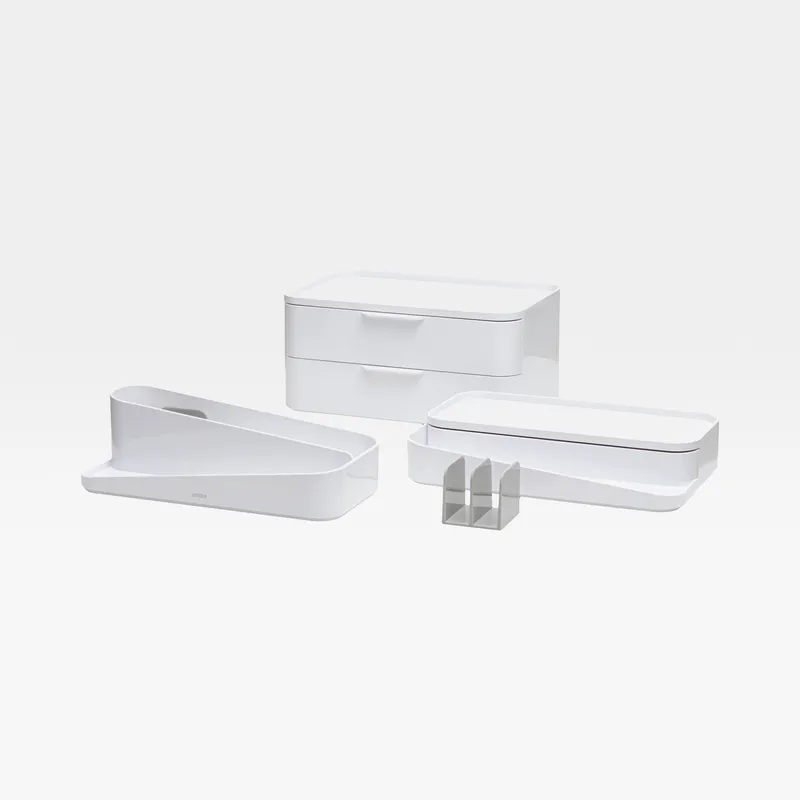 GLAM organiser white/grey