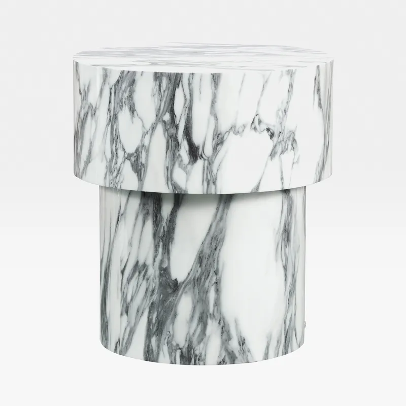 RICCI side table grey - dia 45cm