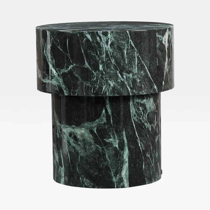 RICCI side table green - dia 45cm