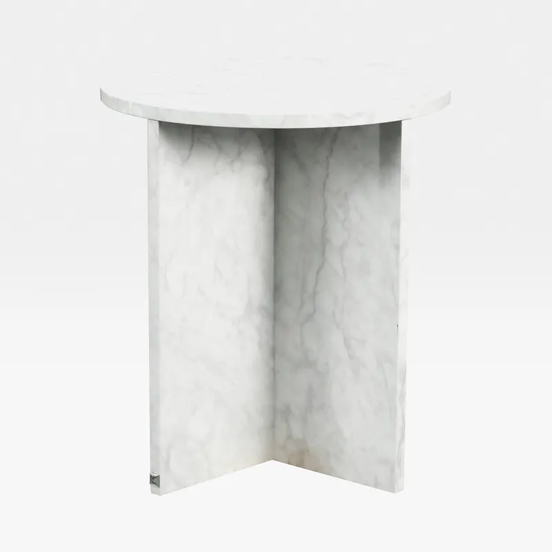 VITO side table white - dia 45cm