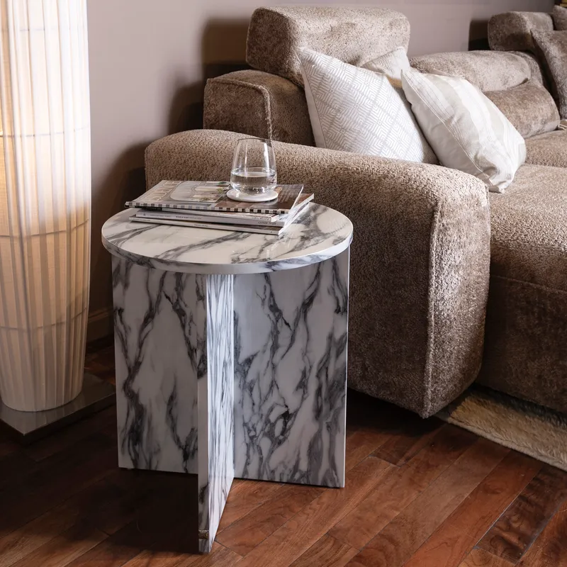 VITO side table grey - dia 45cm