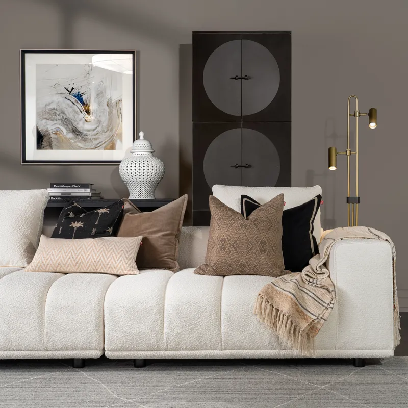 MARCI cushion cover natural - 30x60cm