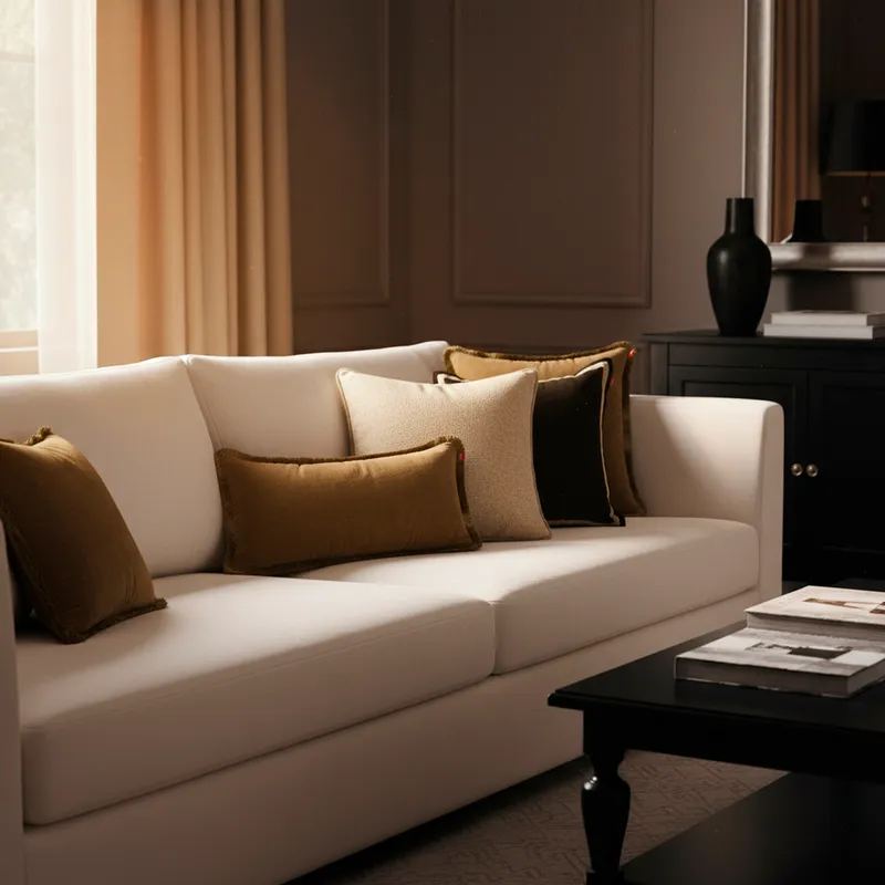 LORENZO cushion cover beige - 50x50cm