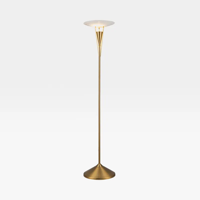 MADRID floor lamp white/bronze - H170cm