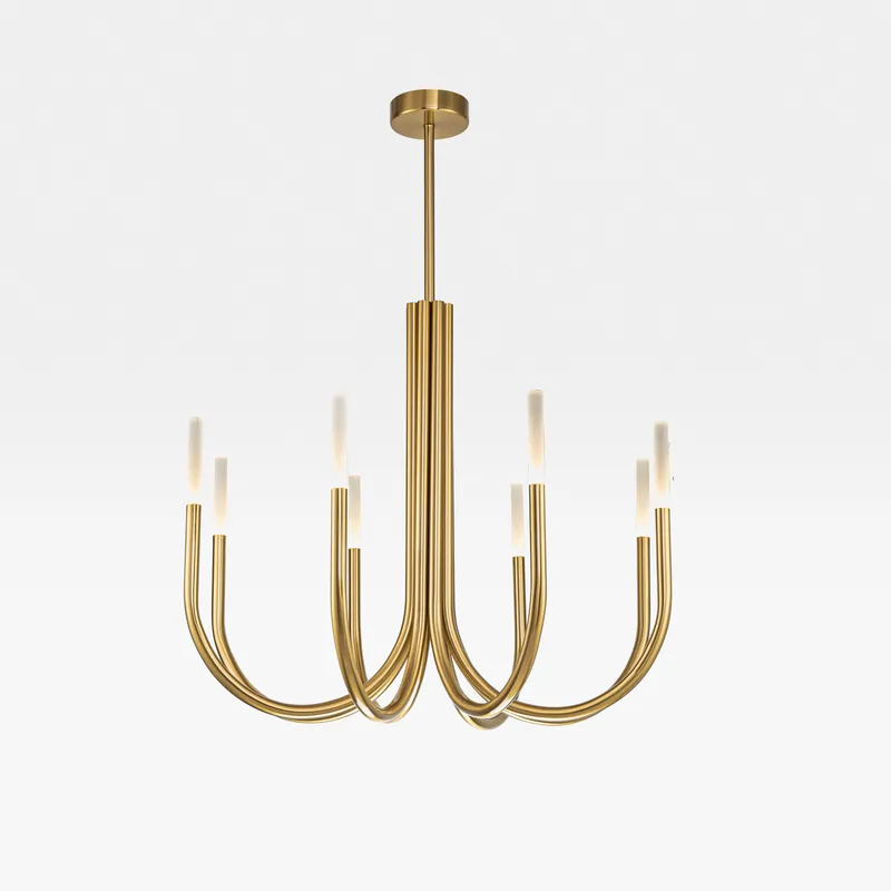 GRANADA chandelier white/bronze - dia 100cm