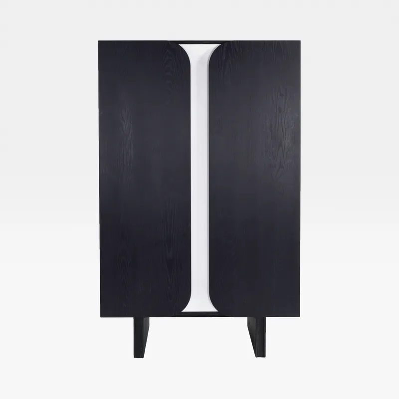 OLBIA cabinet black - 160x100cm