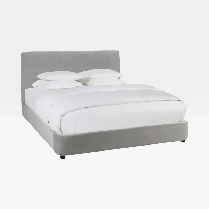 PORTA bed microfibre grey - 180x200cm
