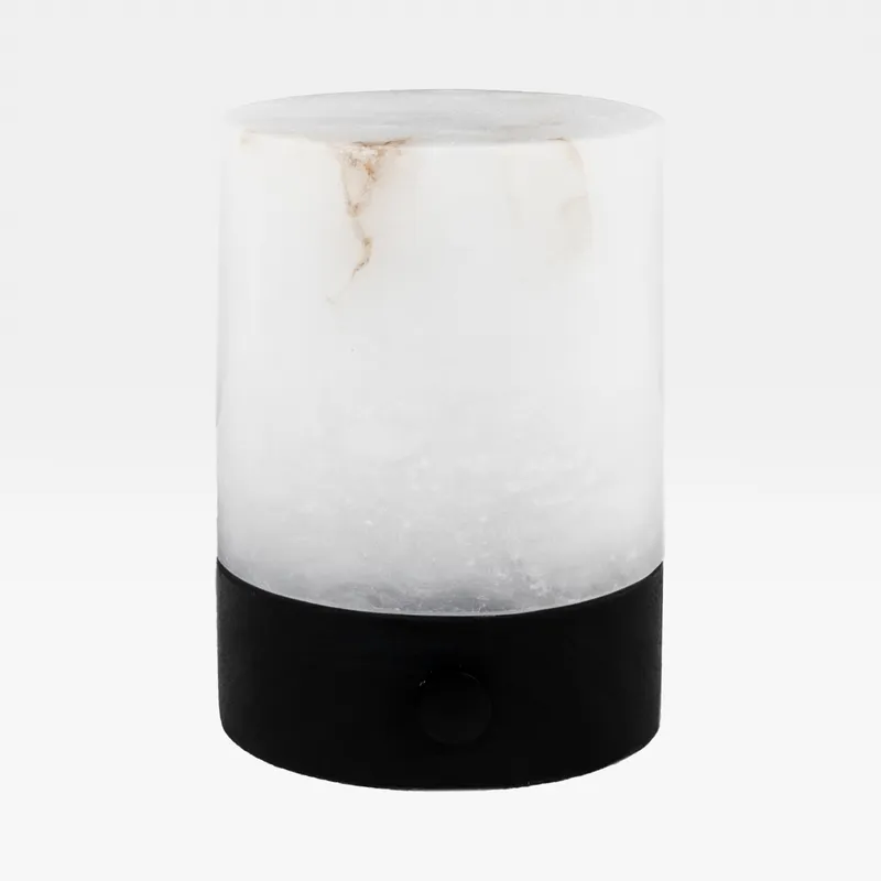TOUCH lamp white/black - H13cm
