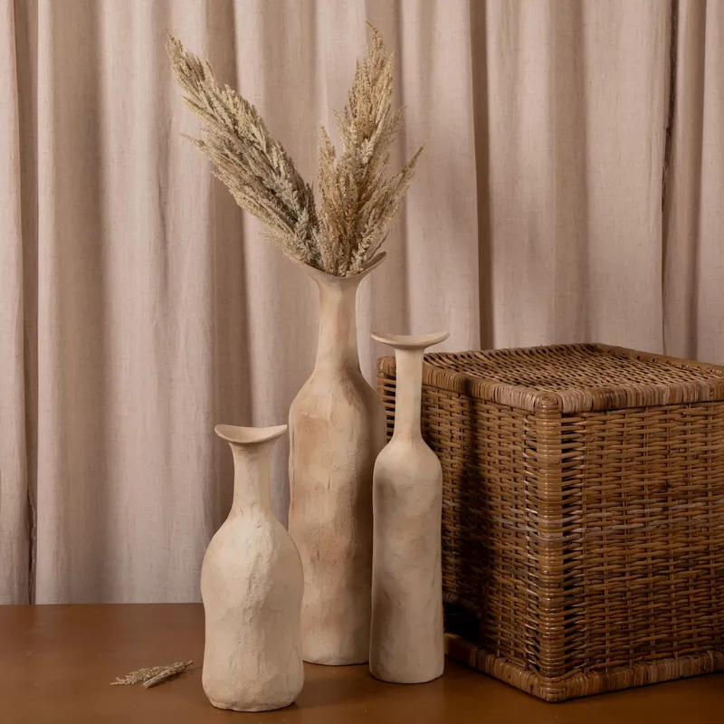 SUHANA vase cream - H40cm