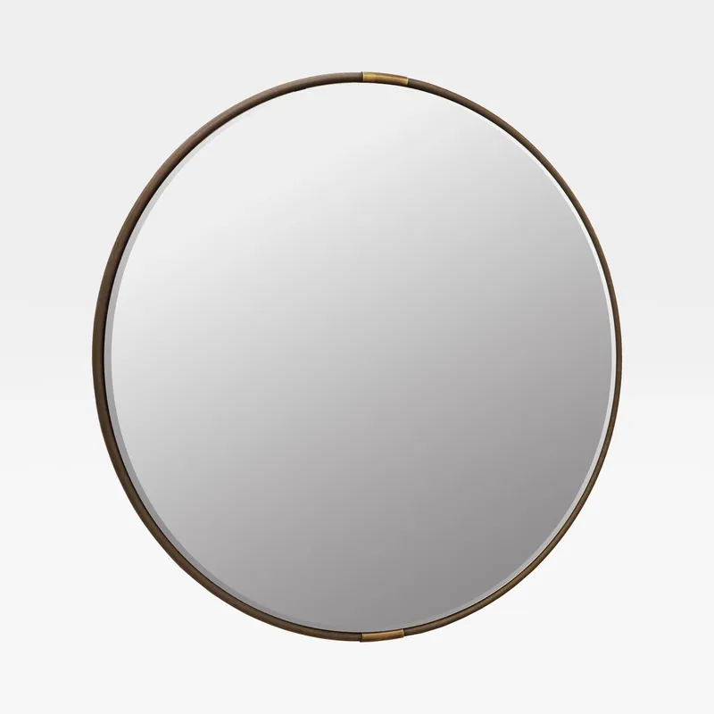 ARDELL wall mirror pewter - dia 90cm