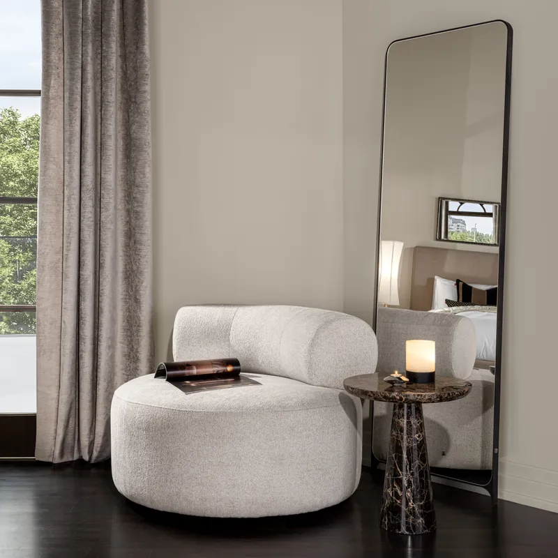 ROCI side table brown - dia 45cm