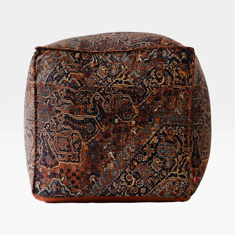 HERIZ pouf red - 50x50cm