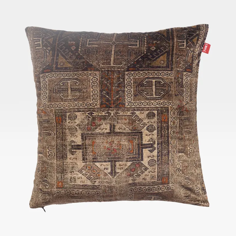 SHIRVAN cushion cover brown - 45x45cm