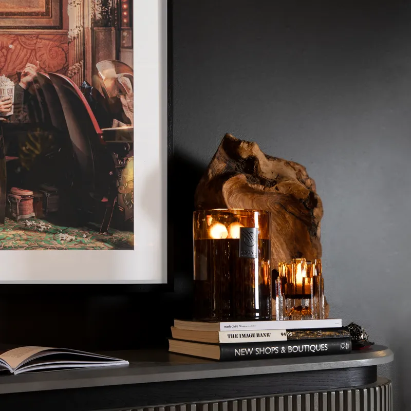 PONZA Home Fragrance candle brown - XL