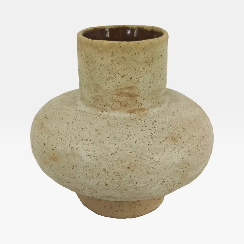 LERA vase cream - H14cm