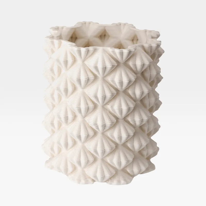 GABLE vase white - H27cm