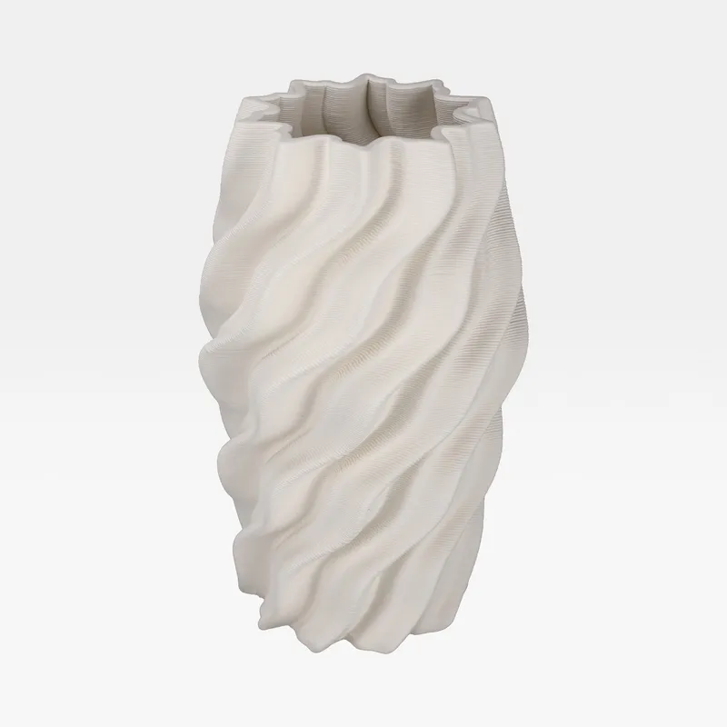 RAINI vase white - H27cm