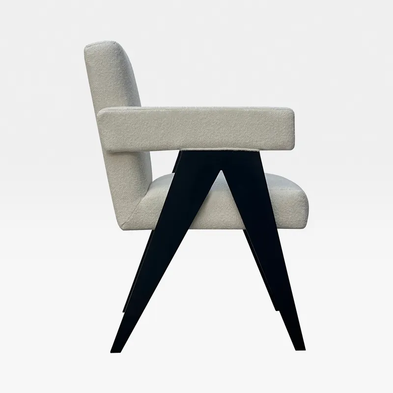 BYRON dining armchair white