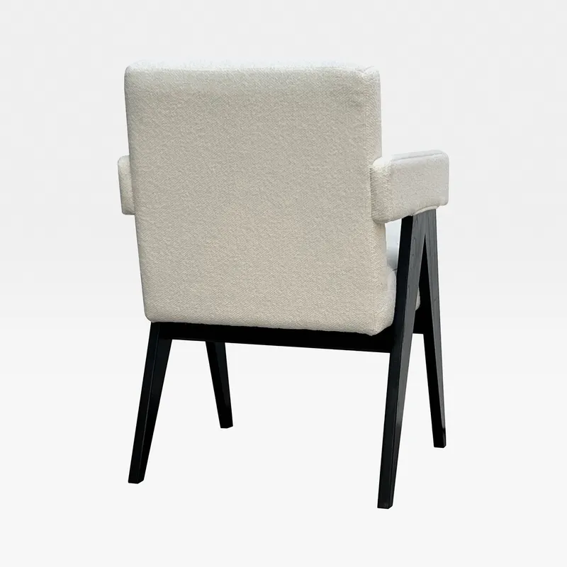BYRON dining armchair white