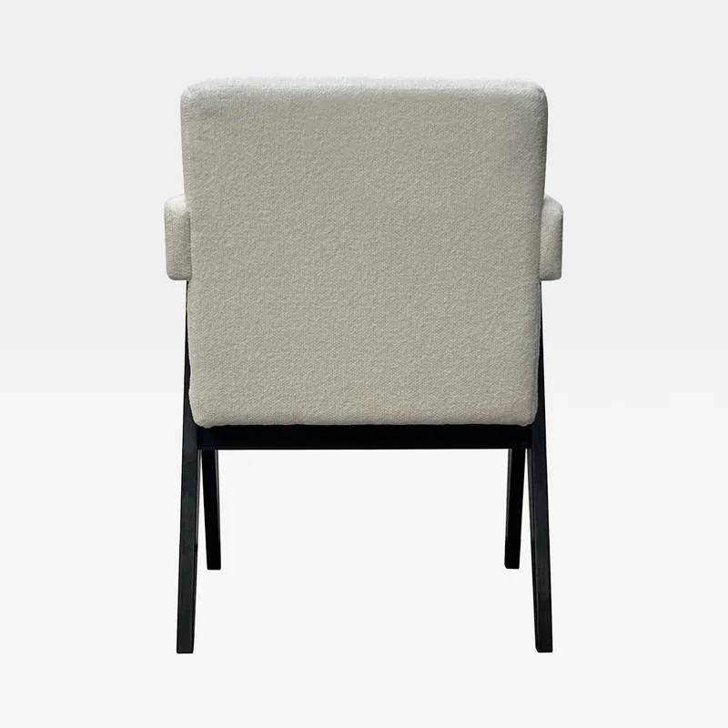 BYRON dining armchair white