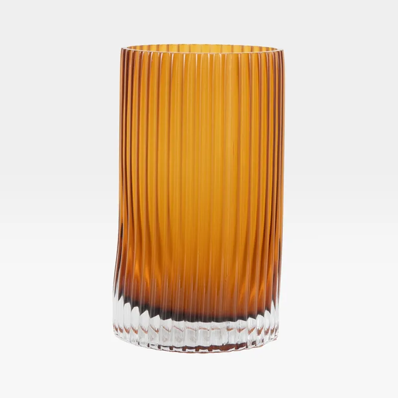 ELIAN vase amber - H28cm
