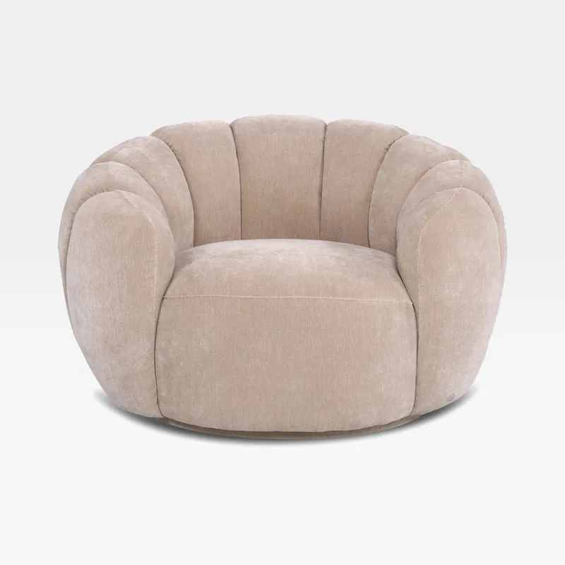 DIVANO swivel chair taupe