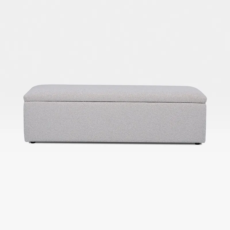 CAMPO storage stool white - 160x42cm