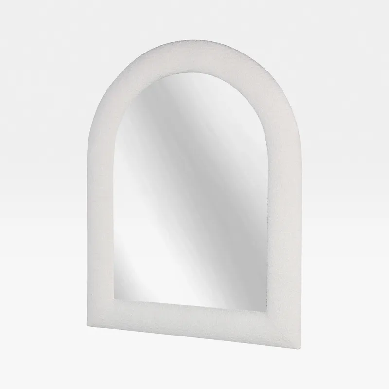 CUBILE wall mirror white - 100x80cm