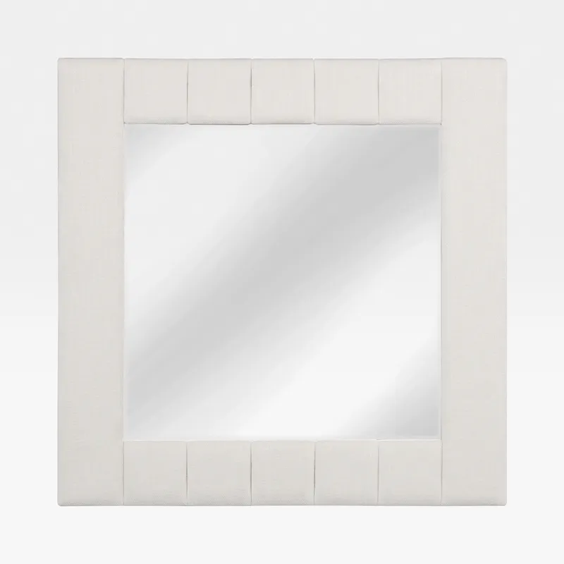 FIORI wall mirror white - 80x80cm