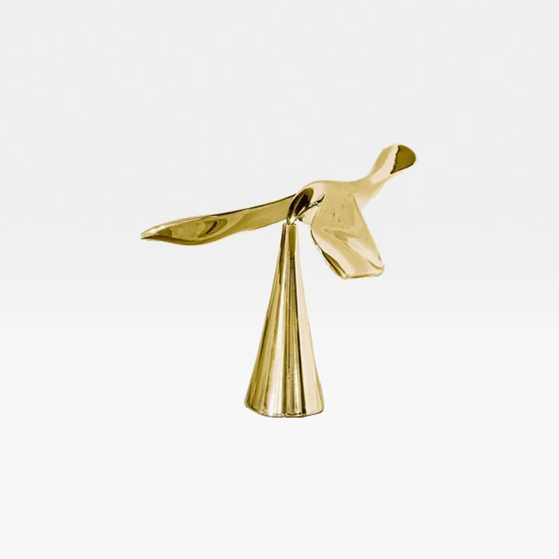 TIPSY bottle opener with stand brass