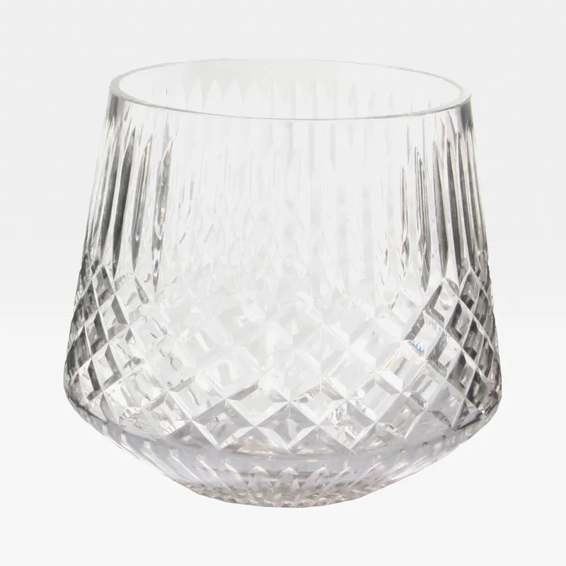 CRYSTAL vase clear - H17cm