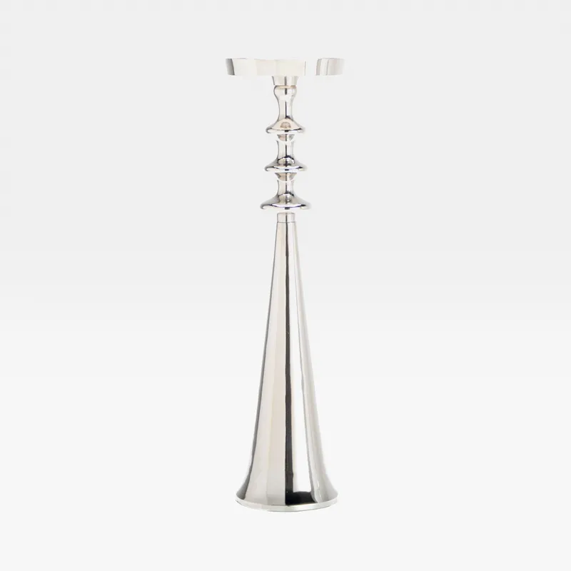 MAAHIRA candle holder nickel - H40cm