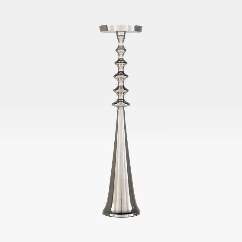 MAAHIRA candle holder nickel - H47cm