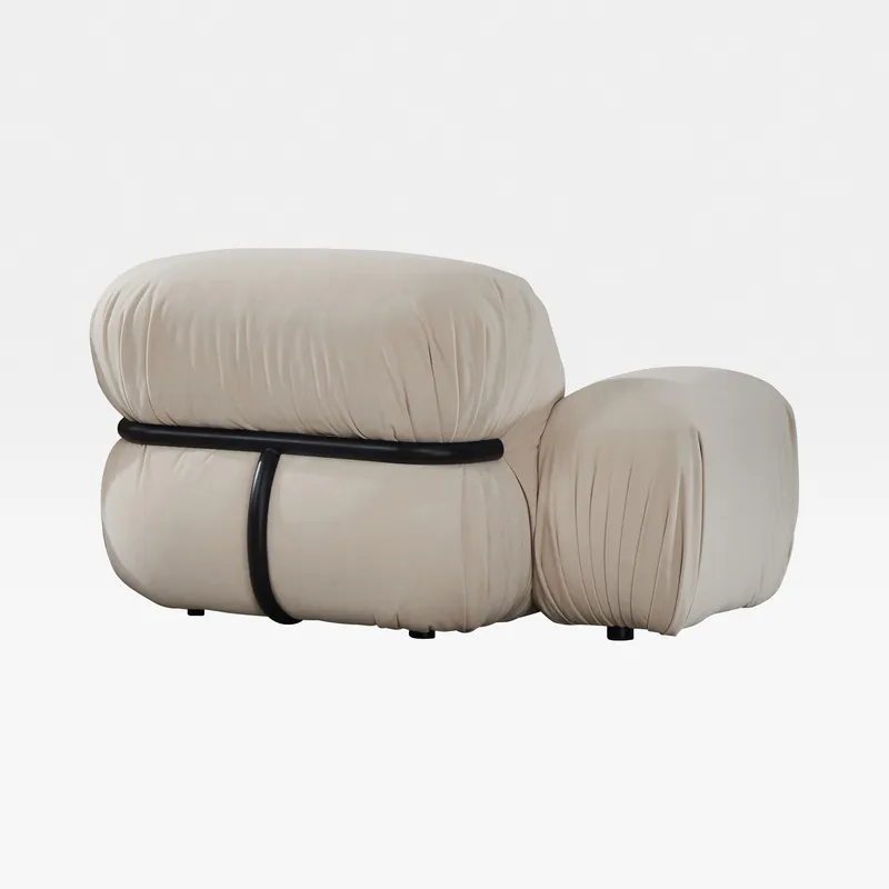 TOKYO left arm modular chair white