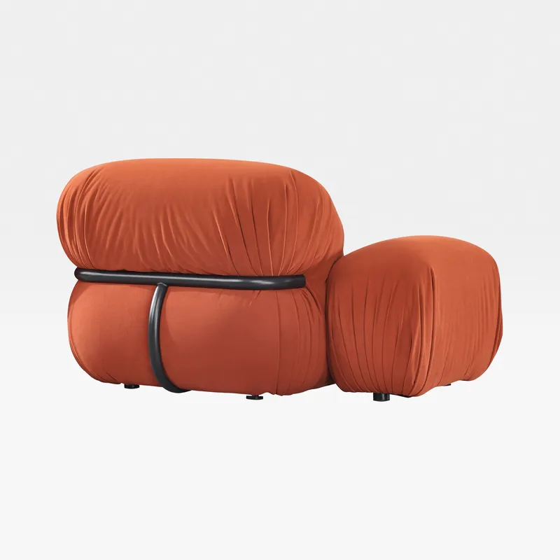 TOKYO left arm modular chair red